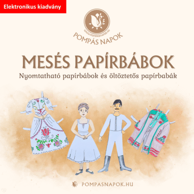 Mesés nyomtatható papírbábok és öltöztetős papírbabák