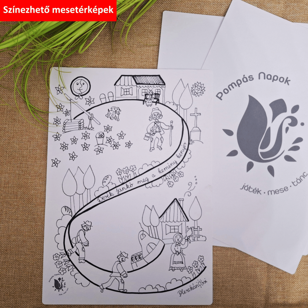 Pompás Mesegyűjtemény és Színezhető mesetérképek - Együtt! - Image 5