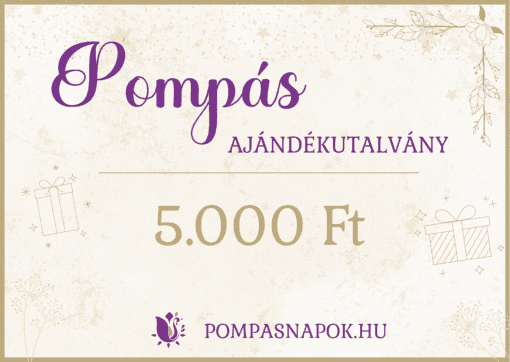 Pompás AJÁNDÉKUTALVÁNY - Image 2
