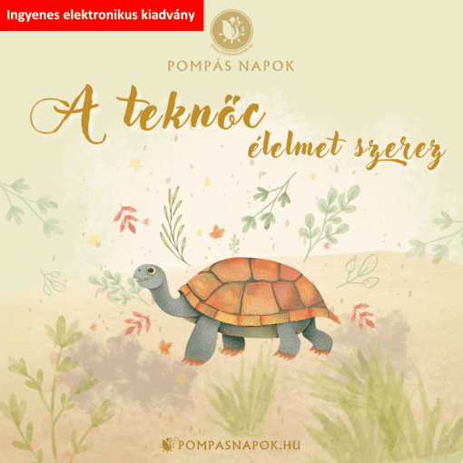 A teknőc élelmet szerez - ingyenes módszertani anyag