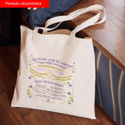 Pompás vászontáska - a mesés mindennapokért - Hét szépség