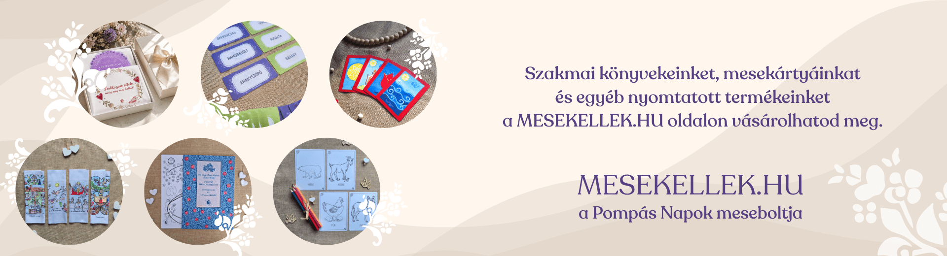 Fejléc online mesés képzések - Pompás napok